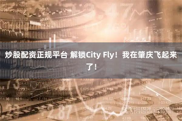 炒股配资正规平台 解锁City Fly！我在肇庆飞起来了！